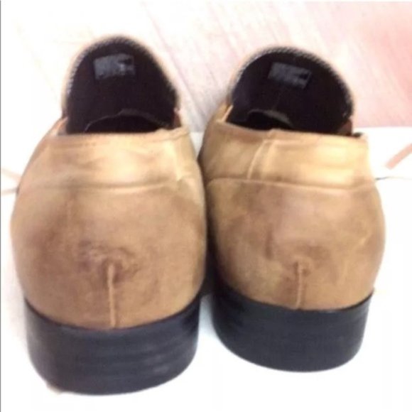 Cowboy Mules Skechers BackStage Brown Leather - Picture 6 of 13